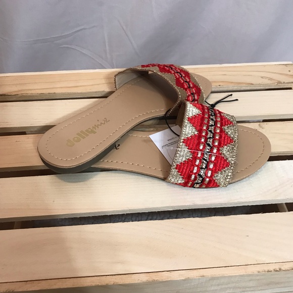 Cute JollyMix slide sandals with pop colors - Picture 4 of 7